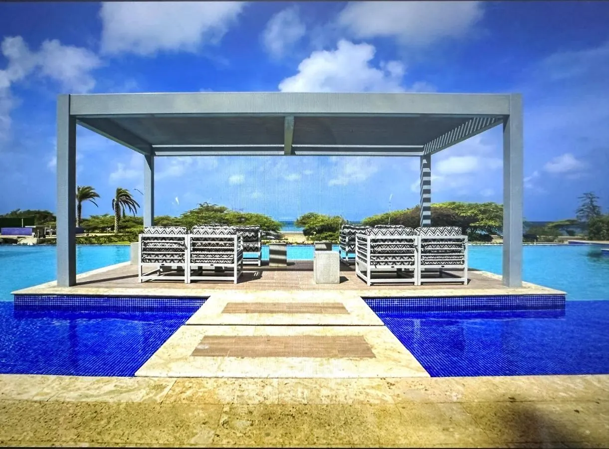 Azure 515 Aruba Vacation Sunset Breeze Apartment Palm Beach